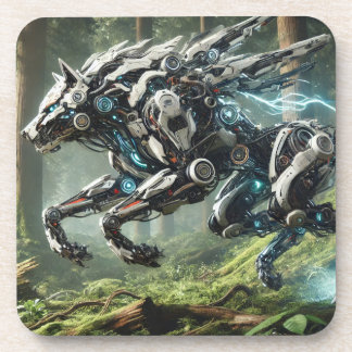 The Machinery of Wolves Beverage Coaster
