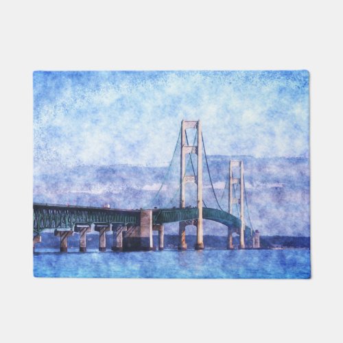 The Mackinac Bridge Doormat