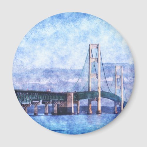 The Mackinac Bridge Magnet