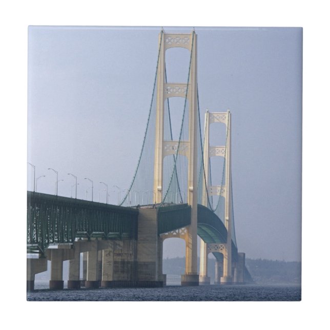 The Mackinac Bridge Tile (Front)