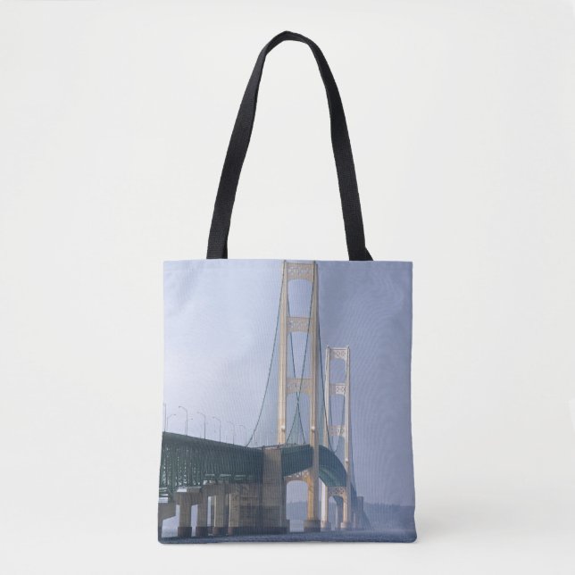 The Mackinac Bridge Tote Bag (Front)