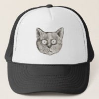 The mad cat trucker hat