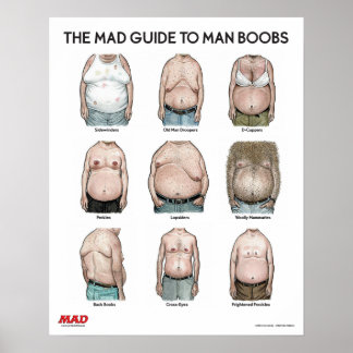 The MAD Guide to Man B**bs Poster
