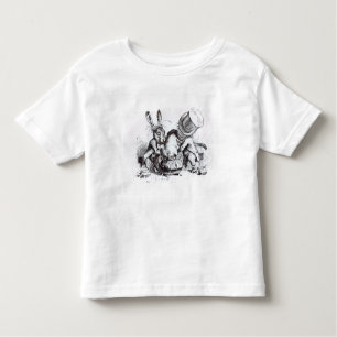 The Mad Hatter and the March Hare Toddler T-shirt