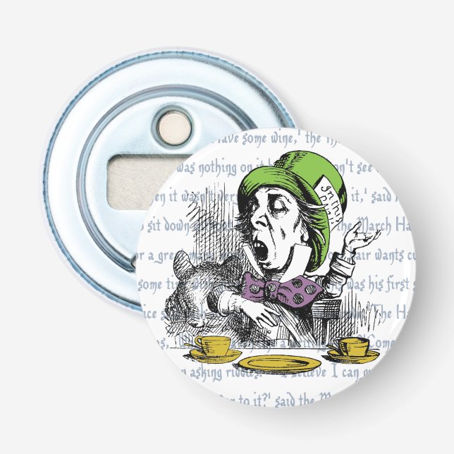 The Mad Hatter Bottle Opener (Front)