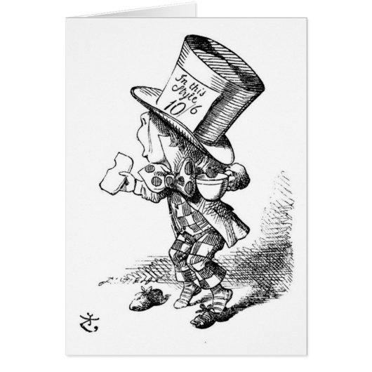 The Mad Hatter Cards (Front)