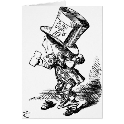 The Mad Hatter Cards (Front)