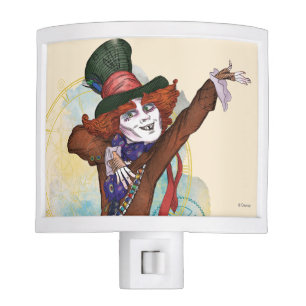 The Mad Hatter   I am NOT an Illusion Night Light