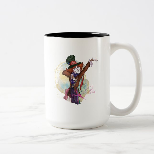 The Mad Hatter | I am NOT an Illusion Two-Tone Coffee Mug (Right)