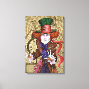 The Mad Hatter   Mad as a Hatter 2 Canvas Print