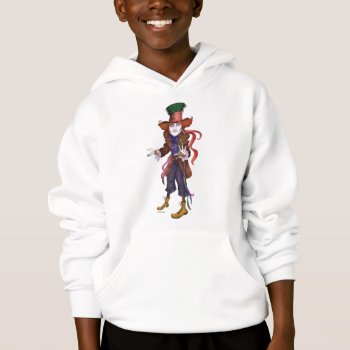 The Mad Hatter | Mad As A Hatter Hoodie by AliceLookingGlass at Zazzle