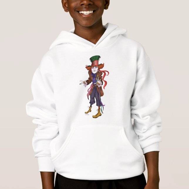 The Mad Hatter | Mad as a Hatter Hoodie (Front)