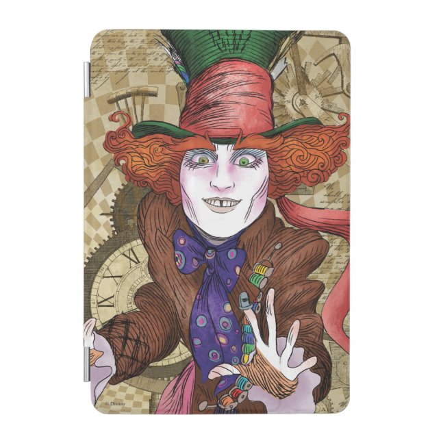 The Mad Hatter | Mad as a Hatter iPad Mini Cover (Front)