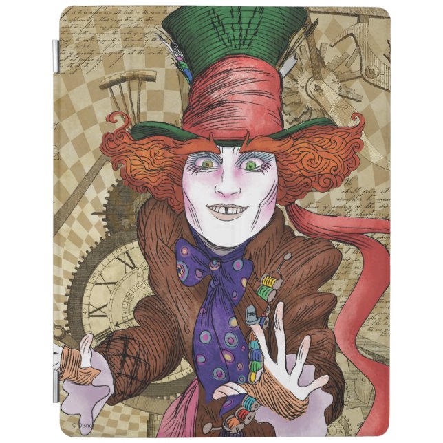 The Mad Hatter | Mad as a Hatter iPad Smart Cover (Front)