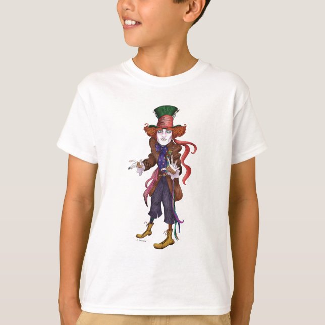 The Mad Hatter | Mad as a Hatter T-Shirt (Front)