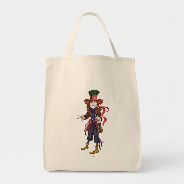 The Mad Hatter | Mad as a Hatter Tote Bag (Front)
