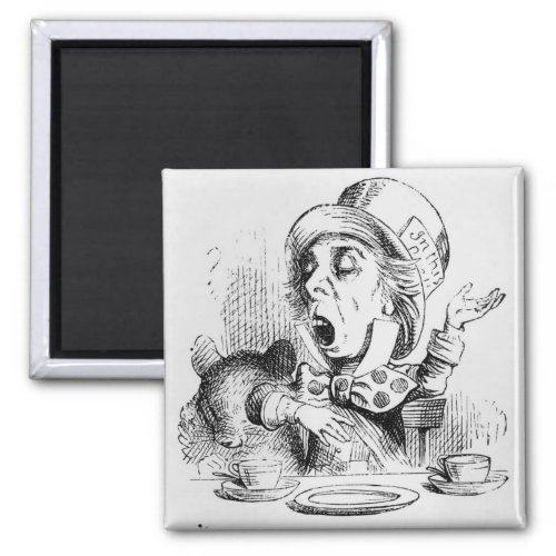 The Mad Hatter Magnet