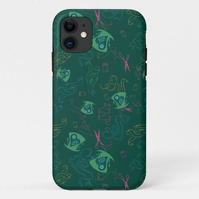 The Mad Hatter Pattern Case-Mate iPhone Case (Back)