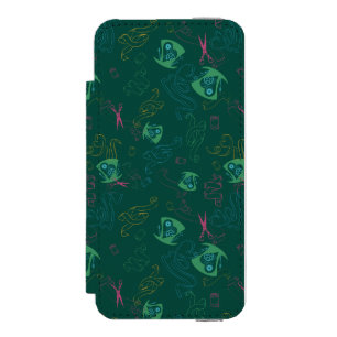 The Mad Hatter Pattern Wallet Case For iPhone SE/5/5s