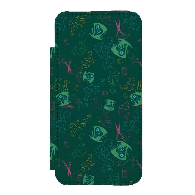 The Mad Hatter Pattern Incipio iPhone Wallet Case (Folio Front)