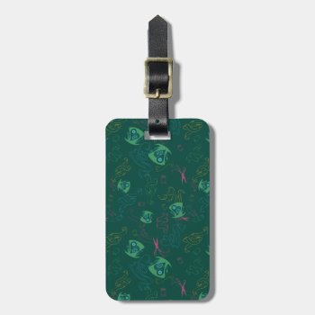 The Mad Hatter Pattern Luggage Tag by AliceLookingGlass at Zazzle