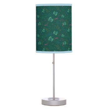 The Mad Hatter Pattern Table Lamp by AliceLookingGlass at Zazzle
