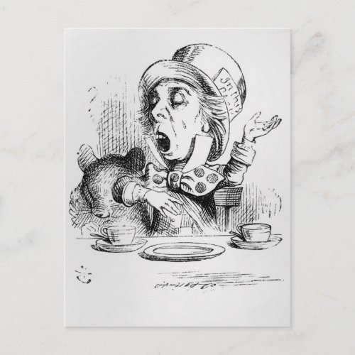 The Mad Hatter Postcard
