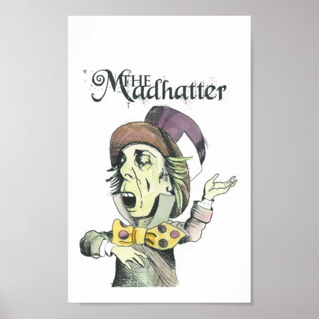 the Mad Hatter Poster (Front)