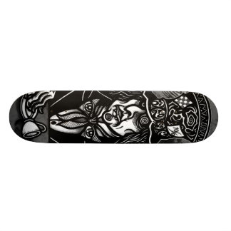 The MAD HATTER Skateboard Deck
