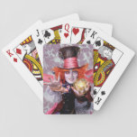 The Mad Hatter | You&#39;re All Mad 2 Playing Cards at Zazzle