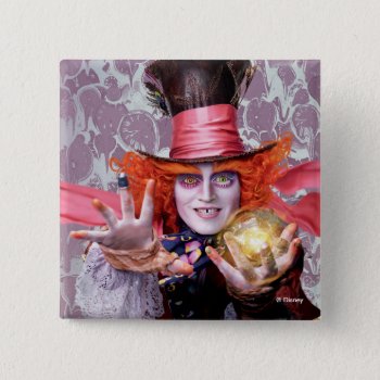 The Mad Hatter | You're All Mad Button by AliceLookingGlass at Zazzle