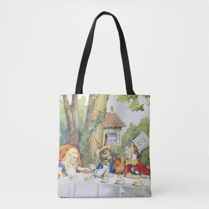Mad Hatters Tee Party Taschen – 8 Stück, 23x18 Cm, Für Geburtstag, Alice Im Wunderland Motto