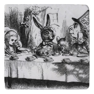 The Mad Hatter's Tea Party 2 Trivet
