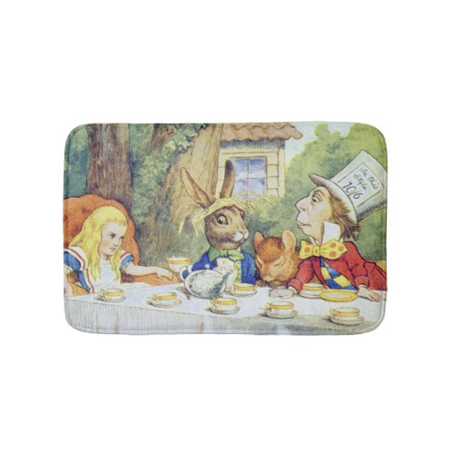 The Mad Hatters Tea Party Bath Mat