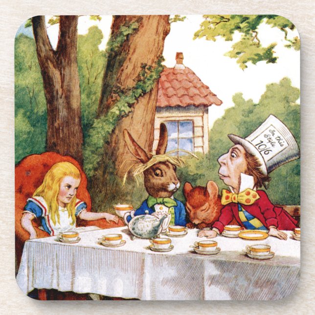The Mad Hatter's Tea Party in Wonderland Coaster (Front)