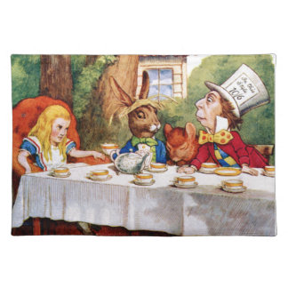 The Mad Hatter's Tea Party in Wonderland Placemat