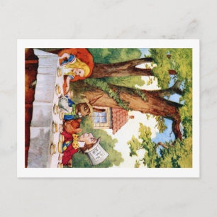 THE MAD HATTER'S TEA PARTY POSTCARD