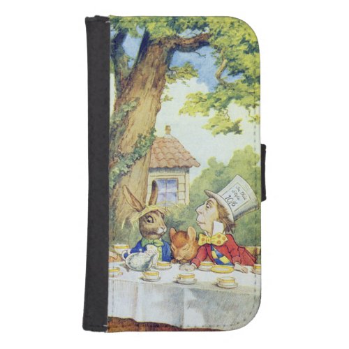 The Mad Hatters Tea Party Phone Wallet