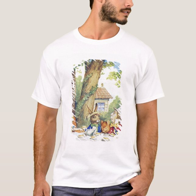 The Mad Hatter's Tea Party T-Shirt (Front)