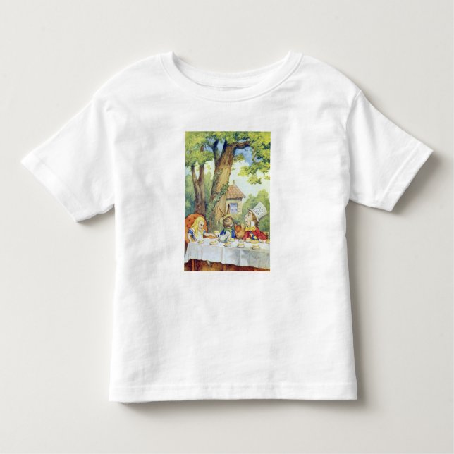The Mad Hatter's Tea Party Toddler T-shirt (Front)