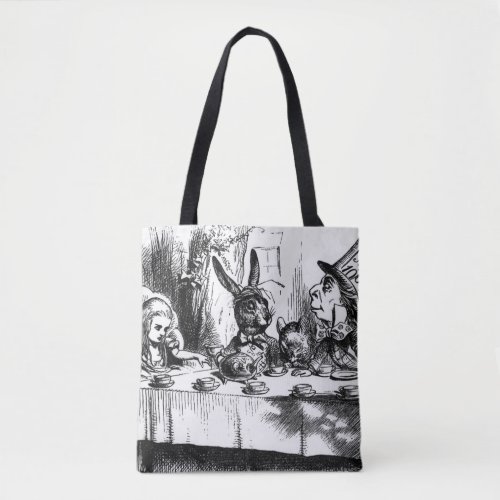 The Mad Hatters Tea Party Tote Bag