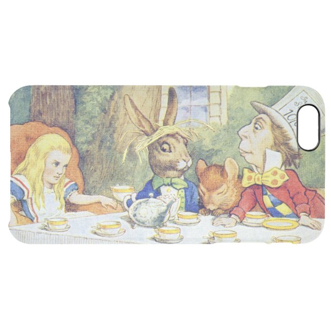 The Mad Hatter's Tea Party Uncommon iPhone Case (Back Horizontal)