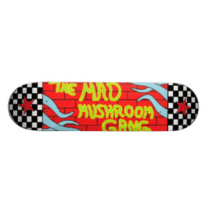 The Mad Mushroom Gang Skateboard