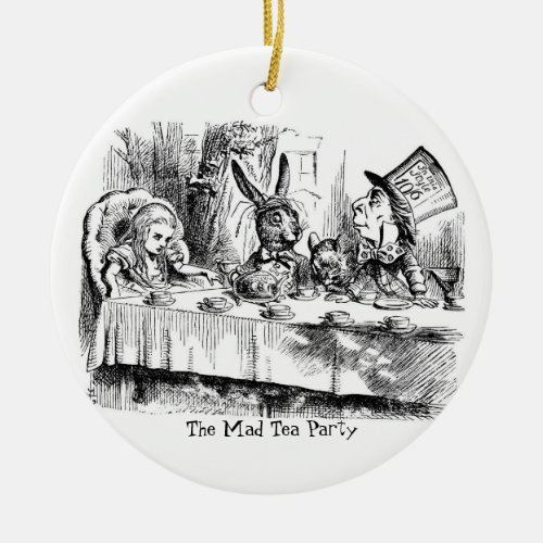 The Mad Tea Party Ornament