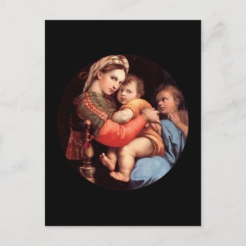 The Madonna And Child Postcard by Xuxario at Zazzle