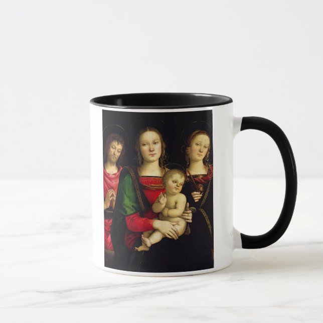 The Madonna and Child with St. John the Baptist an Mug (Right)
