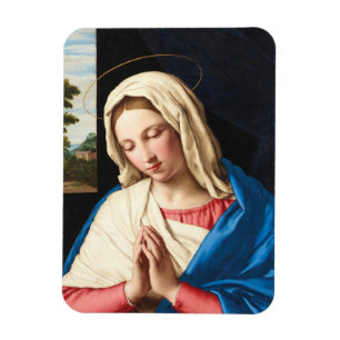 The Madonna at prayer, a landscape beyond Magnet