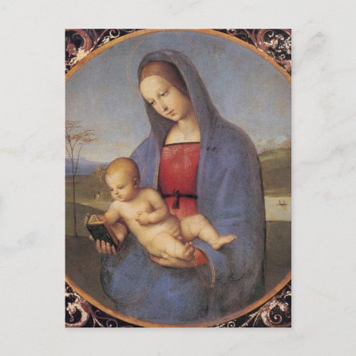 The Madonna Connestabile by Raphael Postcard