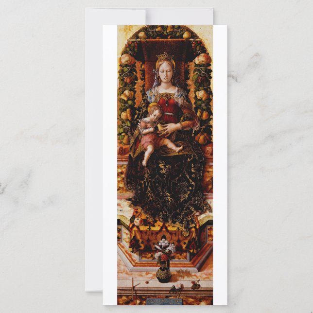 The Madonna della Candeletta by Carlo Crivelli (Front)