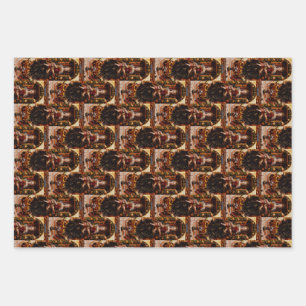 The Madonna della Candeletta by Carlo Crivelli Wrapping Paper Sheets